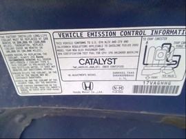2003 HONDA CIVIC, BLUE, EX, 1.7L, VTEC, MT.  A25075